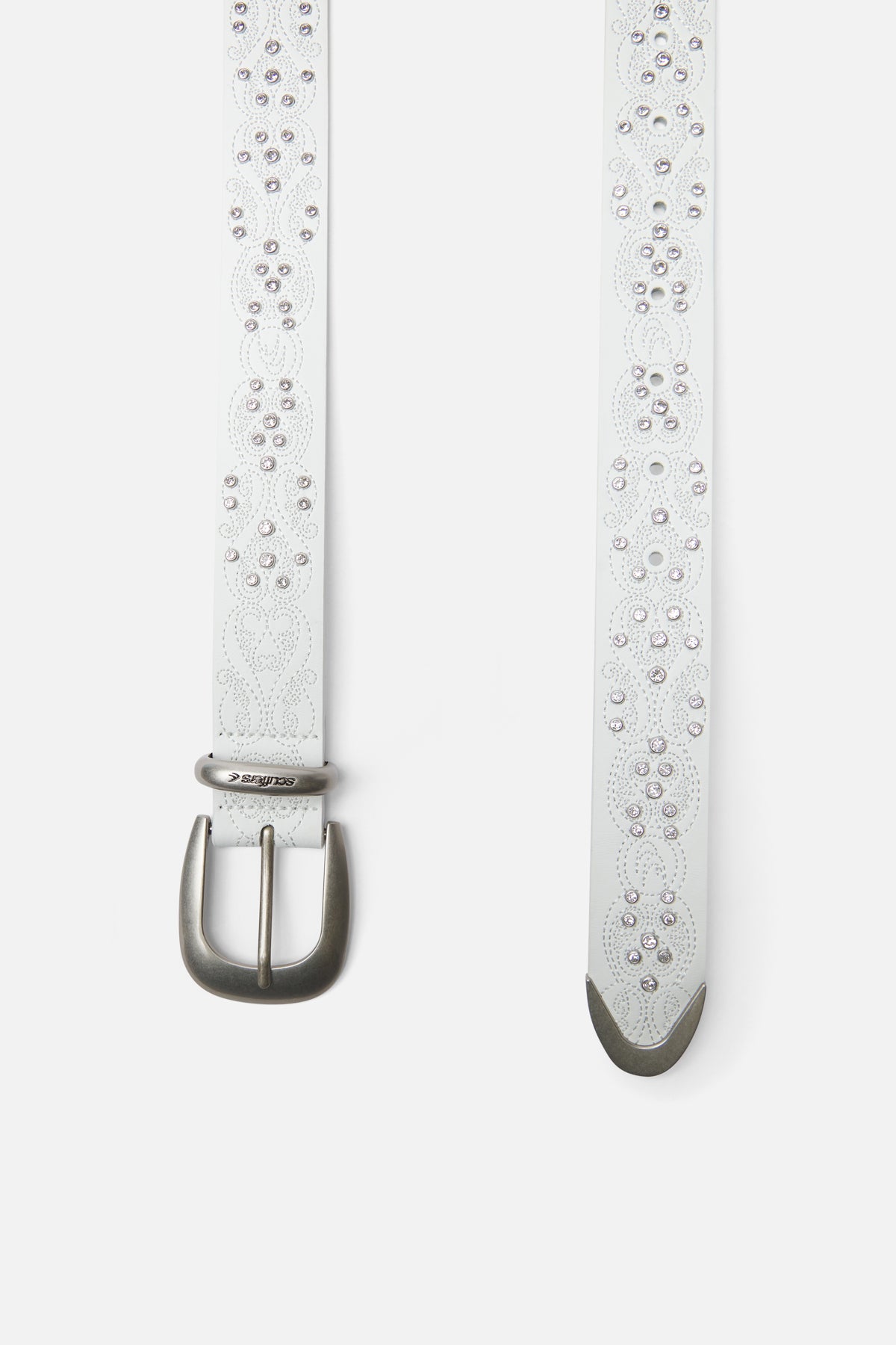 Shinning Light Grey Belt